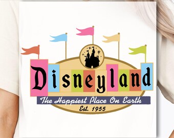 Vintage Disneyland  DTF Transfer, Disneyland Resort, Retro Vintage Disney DTF Transfer, Disney Family Matching, Disneyworld Transfer
