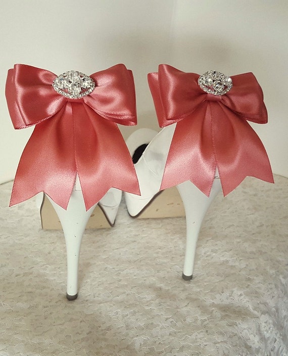 Shoe Clips Bridal Shoe Clips Rhinestone Shoe Clips Bow
