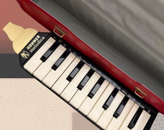 Hohner Performer 27 Melodica Key Piano W/ Original Case Needs a