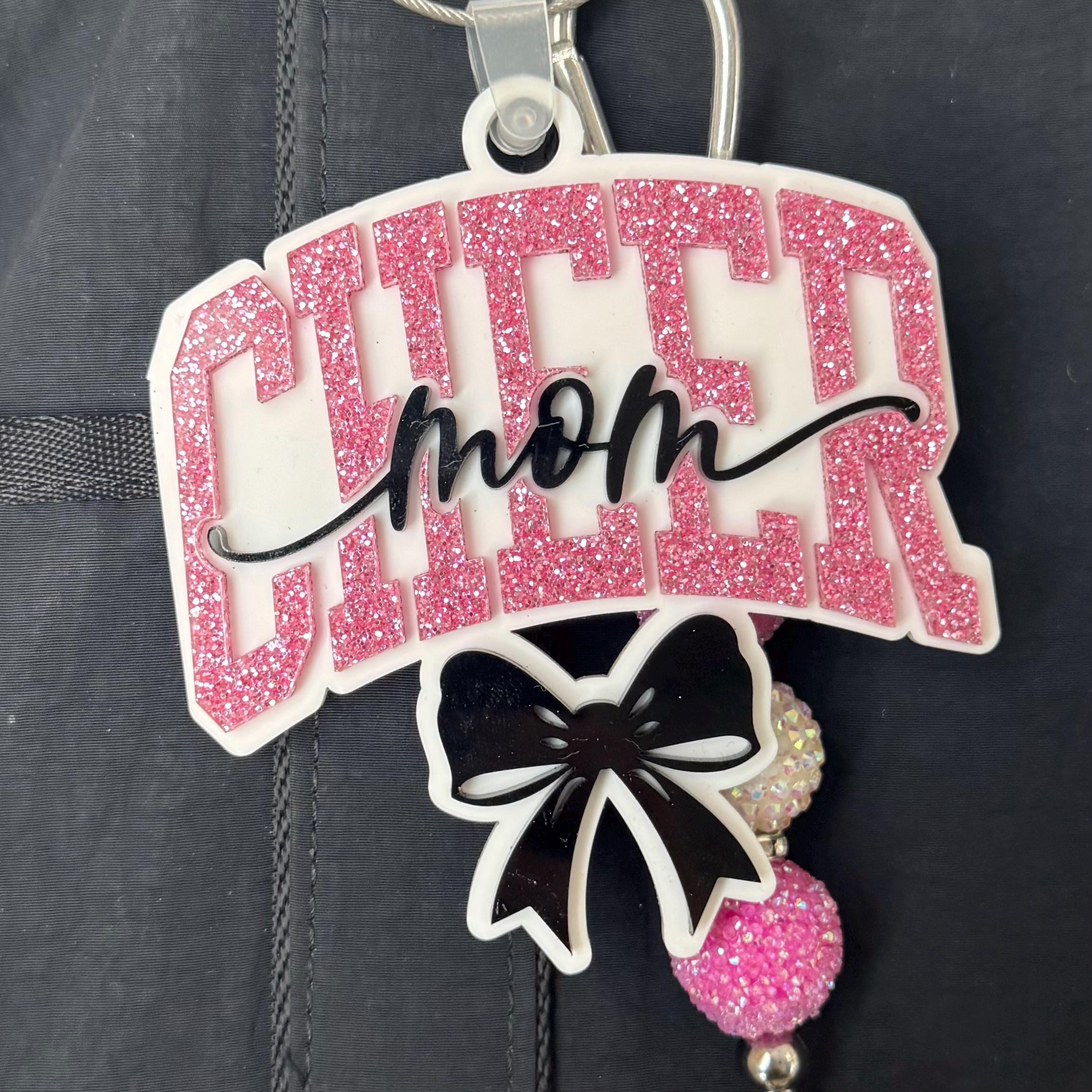 Personalized cheerleader key chain - Etsy 日本