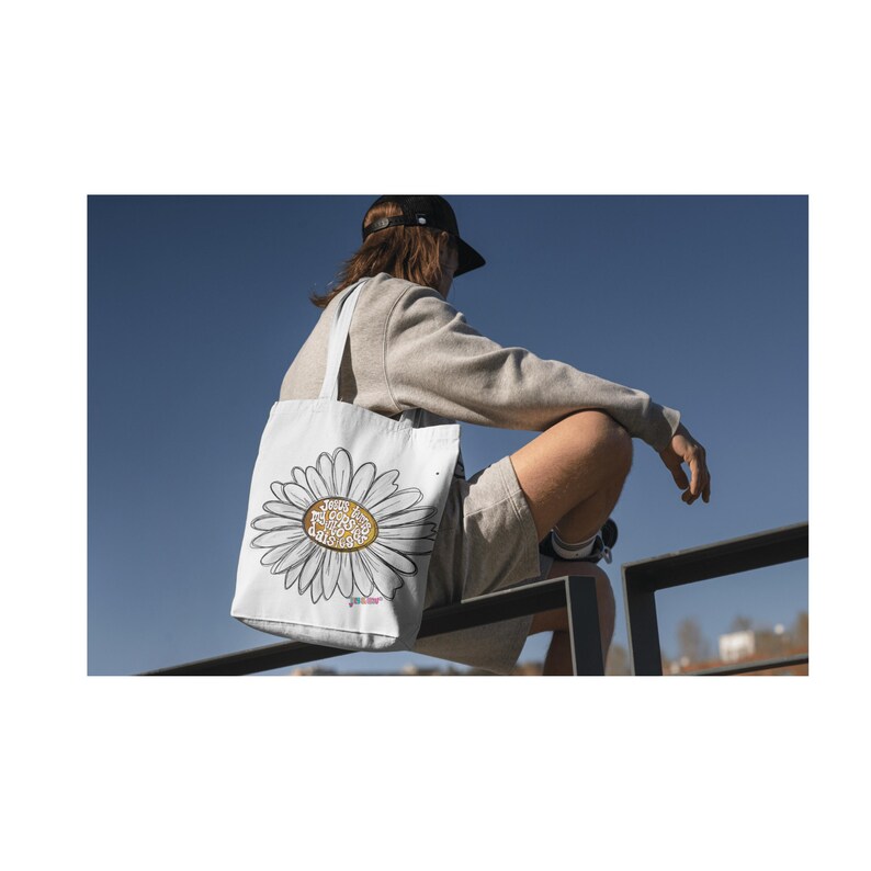 Jesus Turns Oopsies Into Daisies PNG | Retro Floral Christian Sticker ...