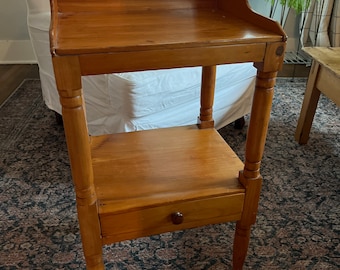 Antique English pine table