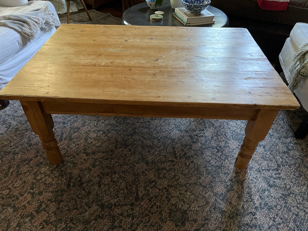 Antique English Pine Table Etsy