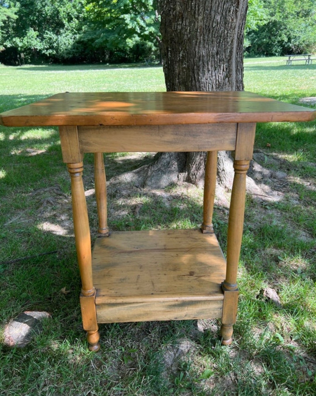 Antique English Pine Table Etsy