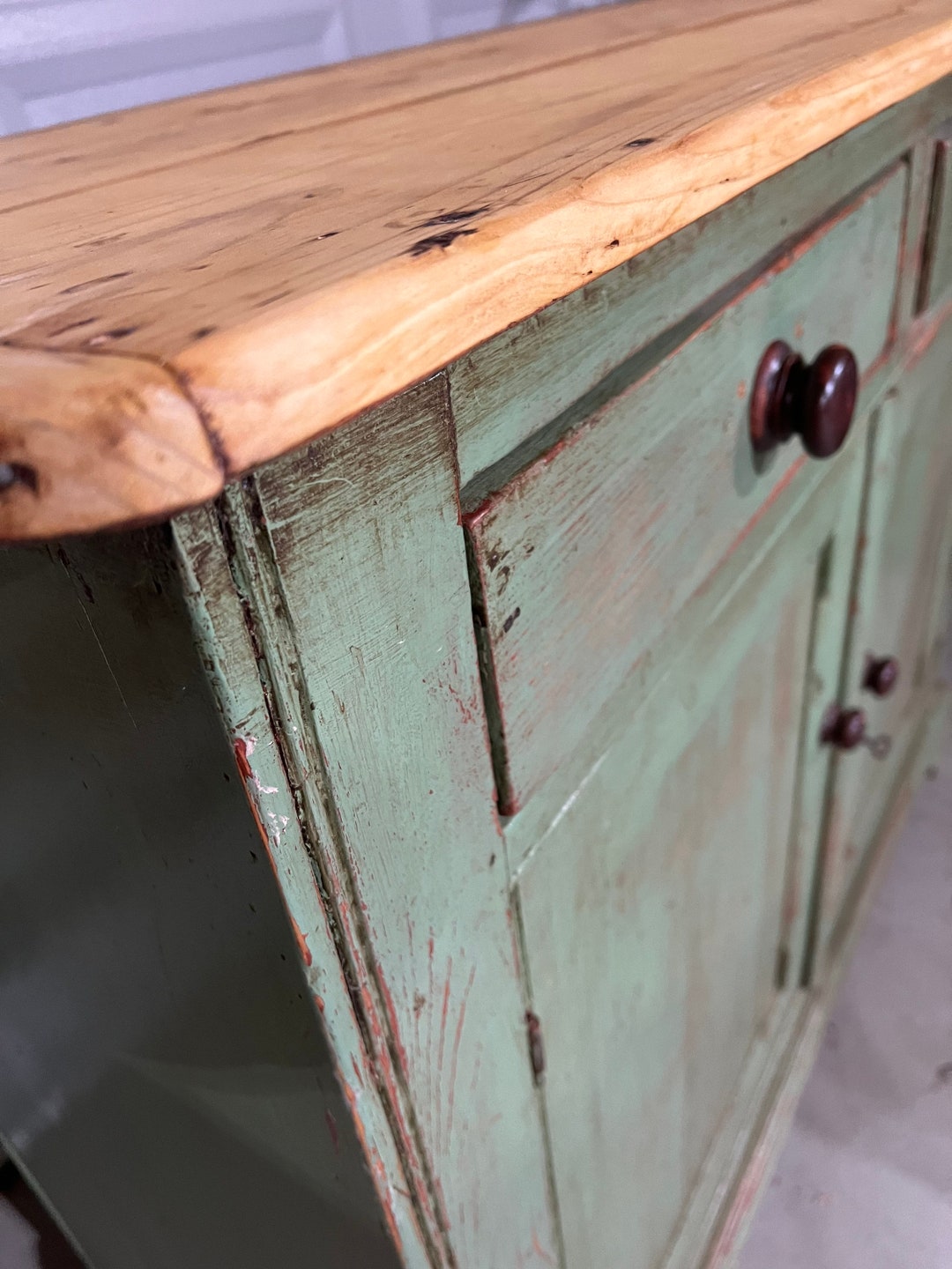 Antique English Pine /buffet/ Server / Sideboard Etsy