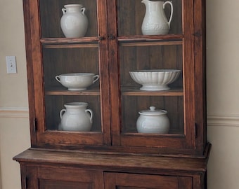 Antique pine cabinet