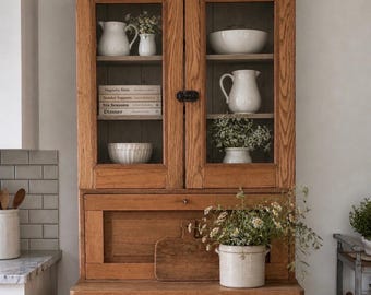Antique fabulous hutch cabinet