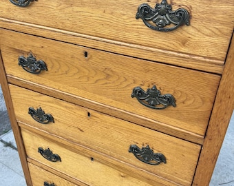 Antique tall dresser