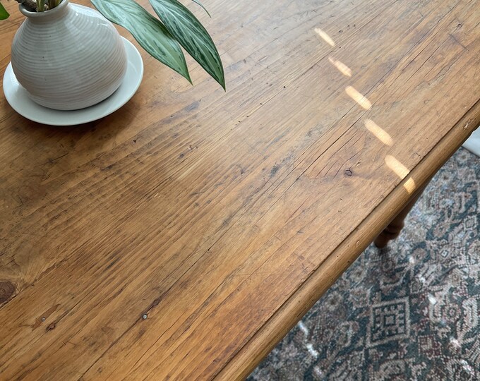 Antique English Pine Table Etsy