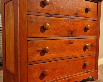 Antique European Pine Dresser - Etsy