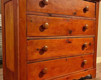 SALE antique  pine cottage dresser- original finish