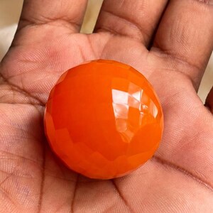 200 Ct Natural Welo Fire Opal Round Cut Certified Loose Gemstone Rare Statement Collector Stone