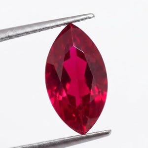 Certified 10.50 Ct Natural Burma Pigeon Blood Red Ruby Marquise Cut Unheated Loose Gemstone