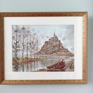 Mont Saint Michel Frame - Etsy