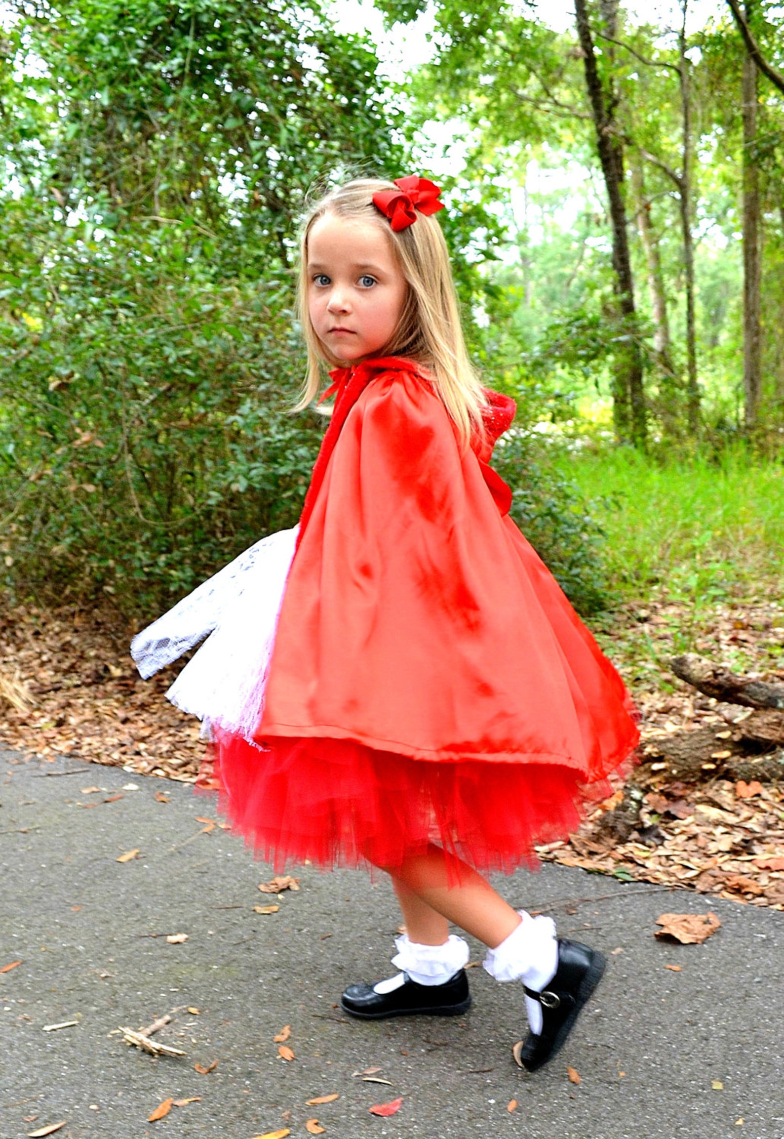 Little Red Riding Hood Costume Red Riding Hood Tutu Dress Etsy