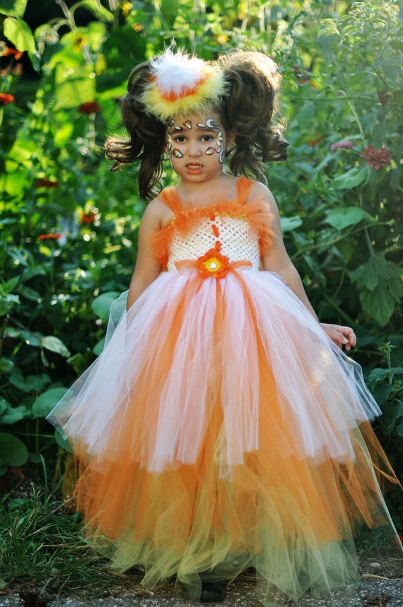 Items similar to HALLOWEEN Tutu Dress Candy Corn Costume Candy Corn