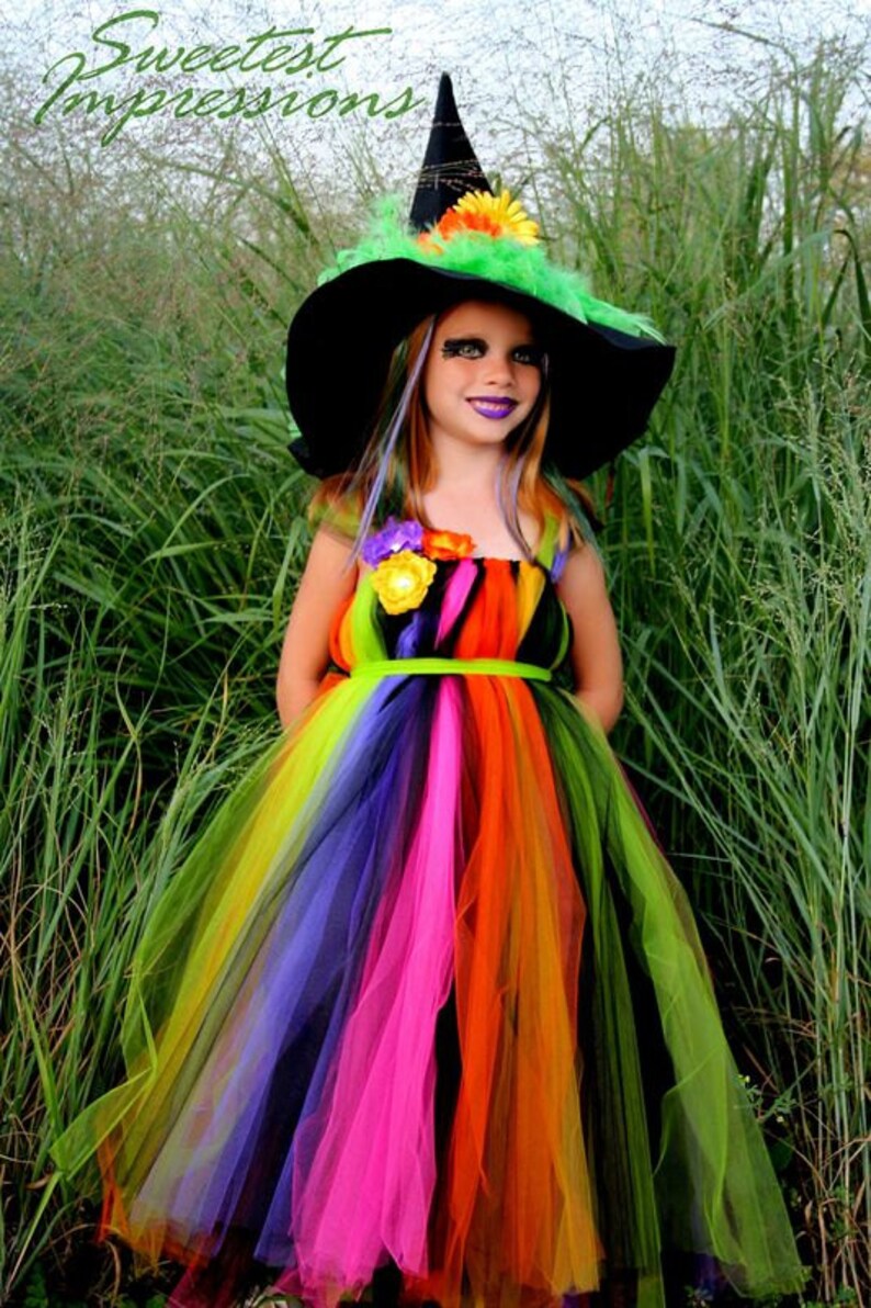 Wicked Witch Costume Tutu Dress Costume Fancy Witches | Etsy