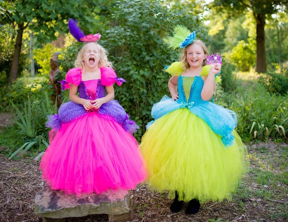 Wicked Stepsister Tutu Dress |  Storybook Stepsister Costume | Girls Halloween Dress | Evil Step sisters