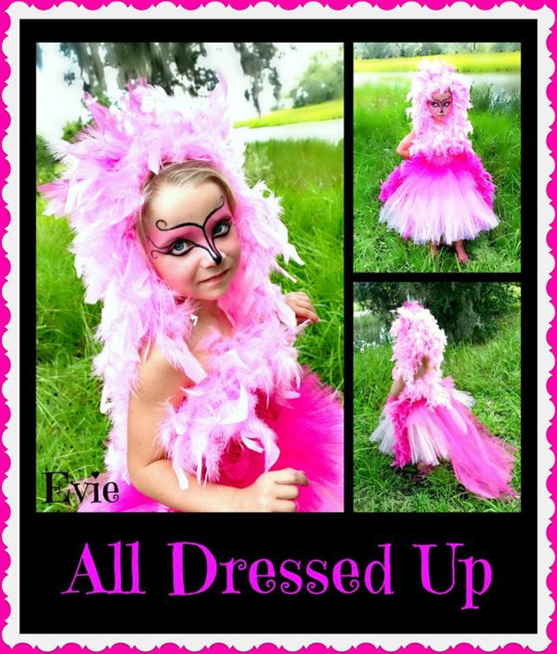 Pageant Costume for Girls Flamingo Costume Pink Flamingo Pink Flamingo Costume Pink Flamingo Tutu Dress Costume Pink Flamingo