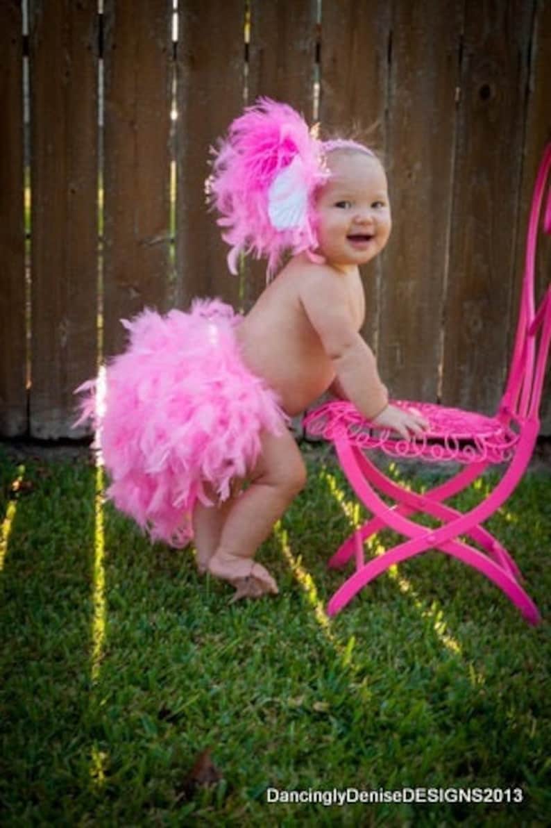 Bloomers First Photo Shoot Diaper Cover Feather Bloomers Newborn Baby Photo Prop New Baby Gift Baby Bloomers