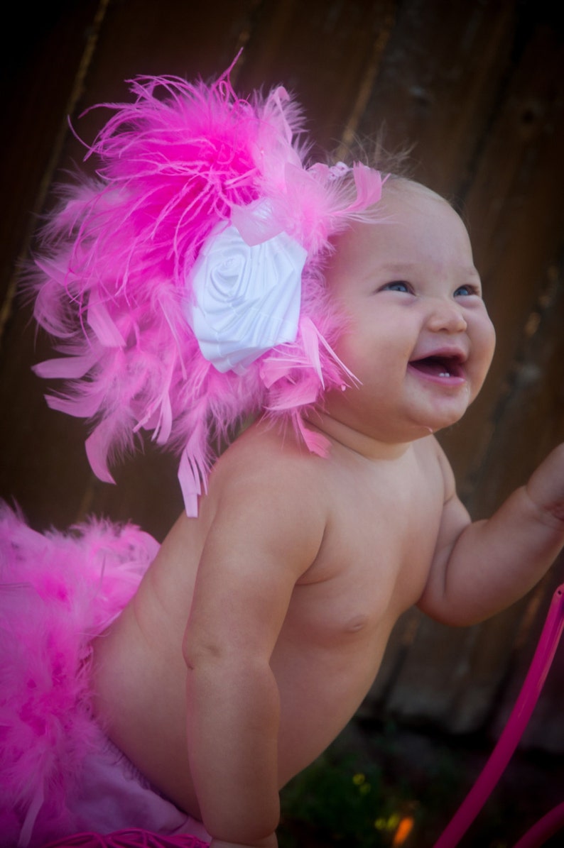 Bloomers First Photo Shoot Diaper Cover Feather Bloomers Newborn Baby Photo Prop New Baby Gift Baby Bloomers
