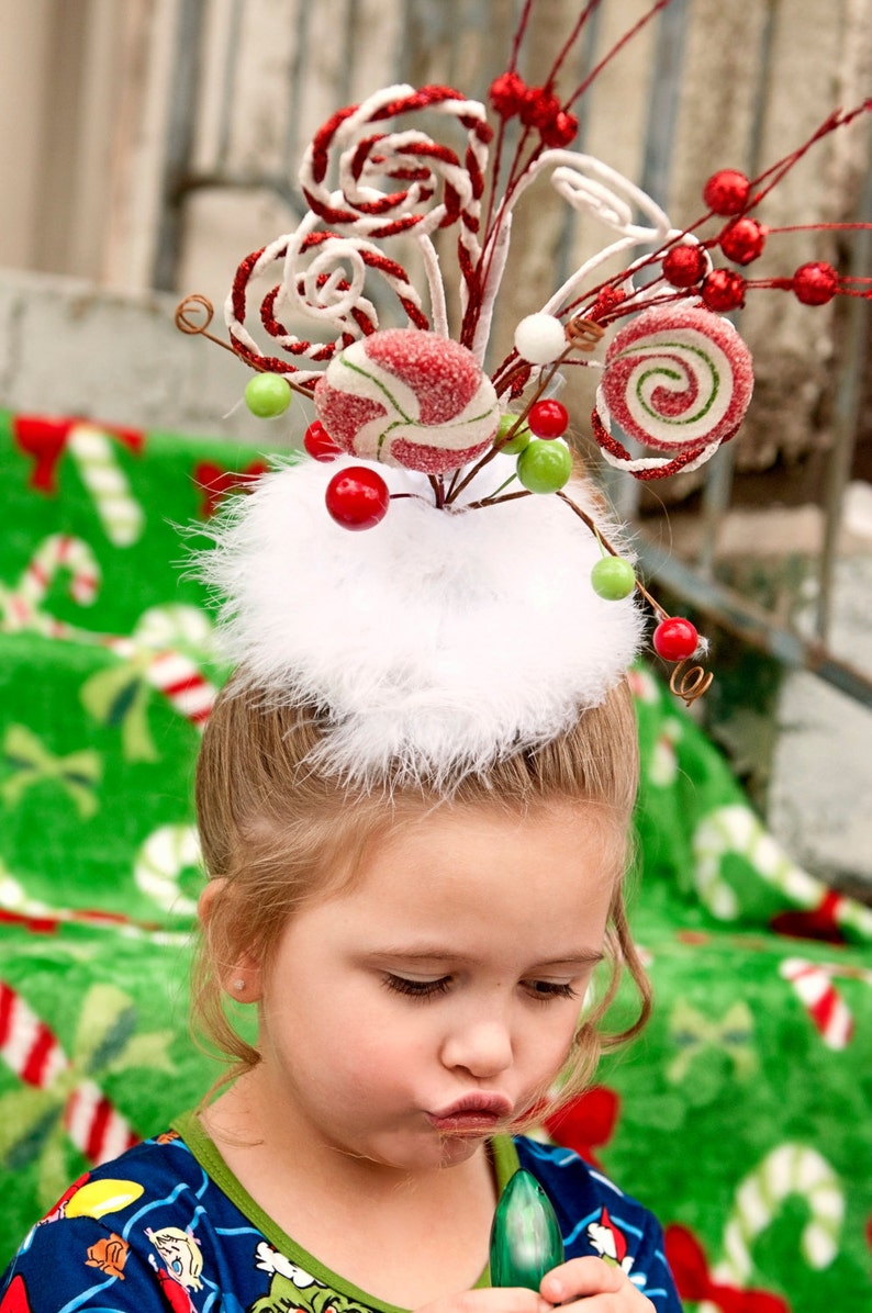 Adult Christmas Headpiece Pageant Headpiece Adult Etsy