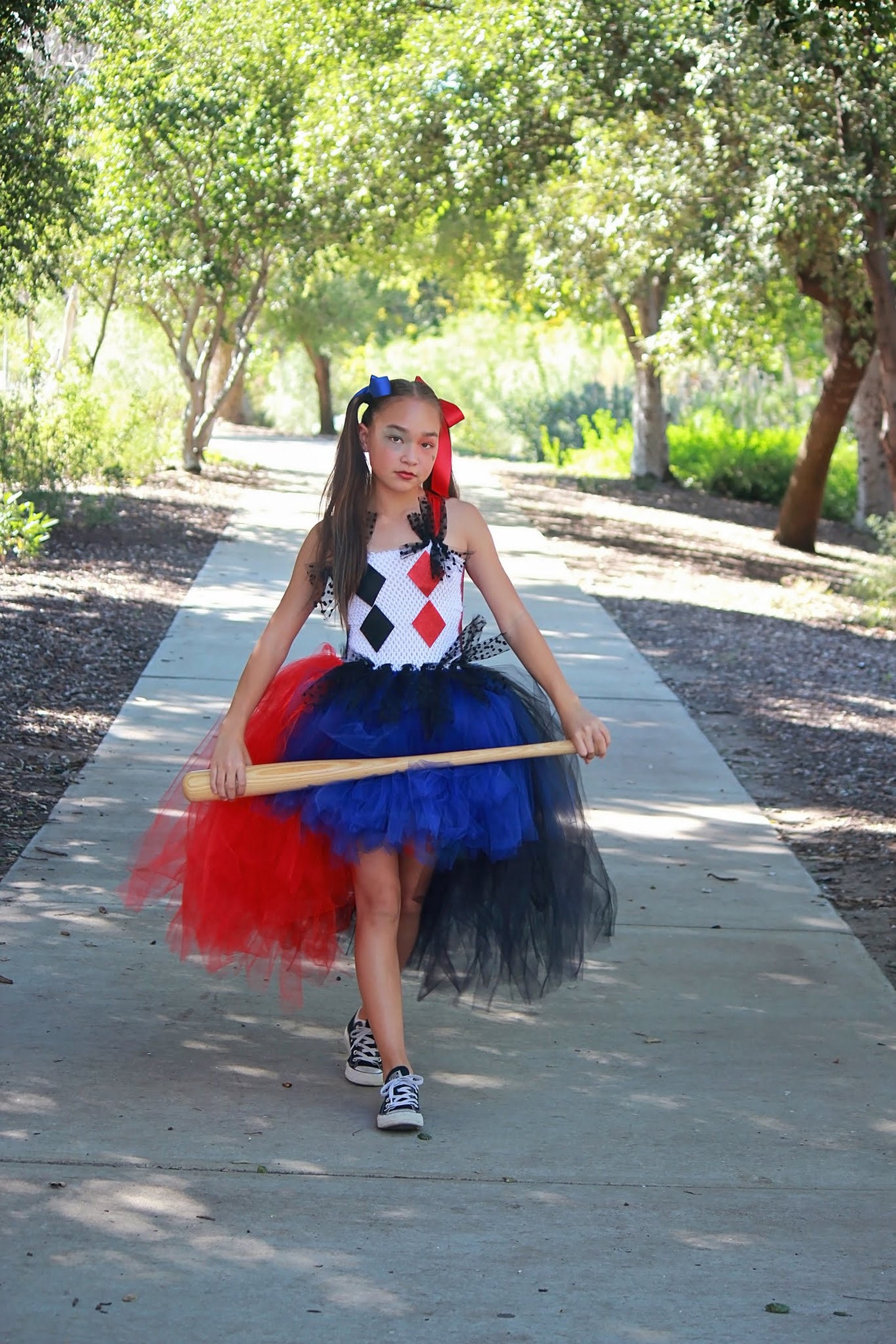 Harley Quinn Costume Harley Quinn Tutu Dress Harley Quinn Etsy