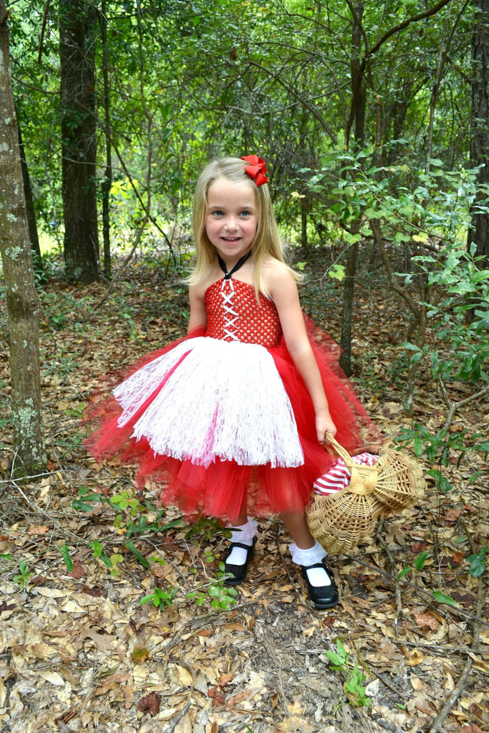 Little Red Riding Hood TUTU DRESS with Red Cape Etsy