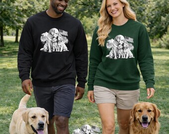 Goldenes Familienerbe-Grafik-Sweatshirt | Eco - Limitiert