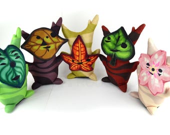 Korok ręcznie robiony pluszowy