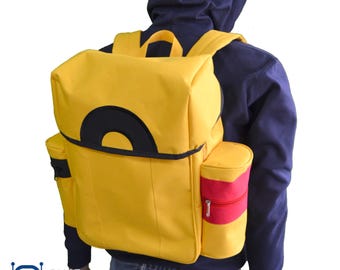 Czerwony plecak sportowy