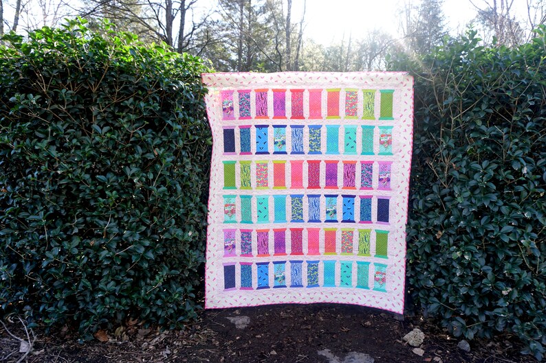 SPOOL OF LOVE Quilt Kit by Tula Pink from HomeMade for Free Etsy