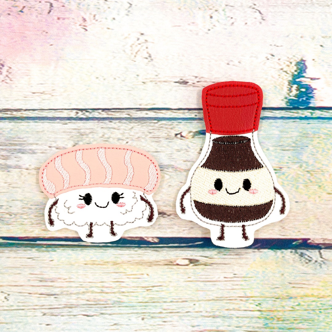 Sushi and Soy Sauce Perfect Pairs Finger Puppet Set, Gifts for Kids, Educational Activities for