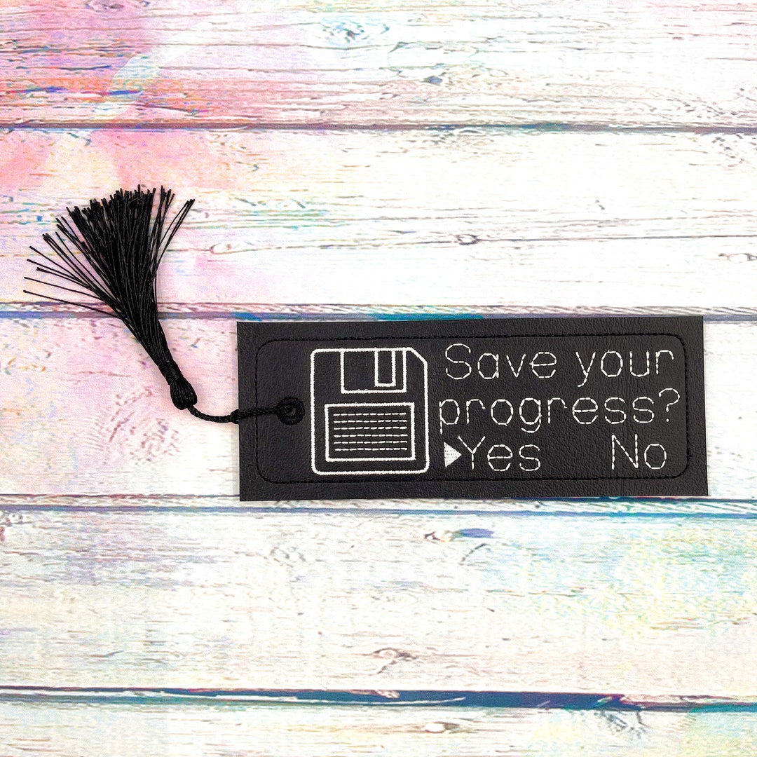 Save Your Progress Bookmark - Etsy