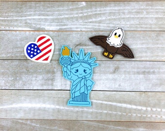 Freedom Finger Puppets: Quiet Book Toy Montessori Self Learning Baby Shower Gift Birthday Gift