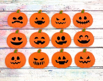 Pumpkin Expressions Finger Puppet Set