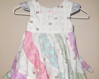 Butterfly Peppermint Swirl Dress
