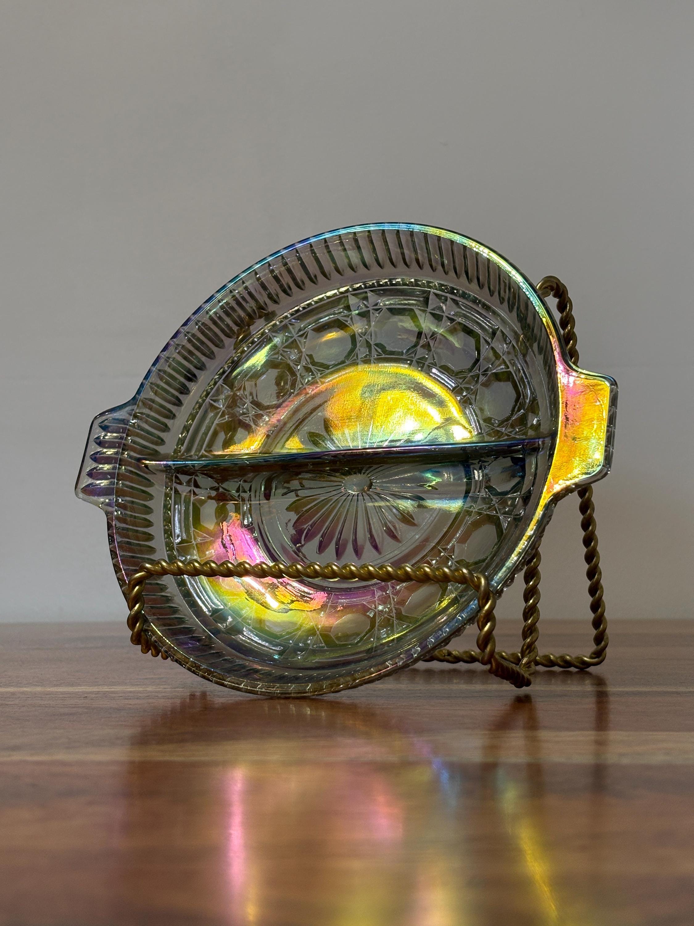 Carnival Glass Rare - Etsy Canada