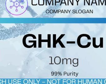 20 Fully Editable Peptide Label Templates | Canva Download | Unique Design