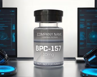 24 Editable Peptide Label Templates | Canva Download | 2"x1" INCH