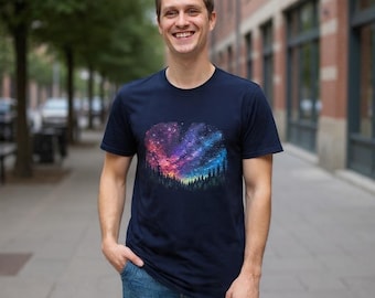 Galaxie Nacht T-Shirt