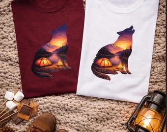 Howling Wolf CampingTee