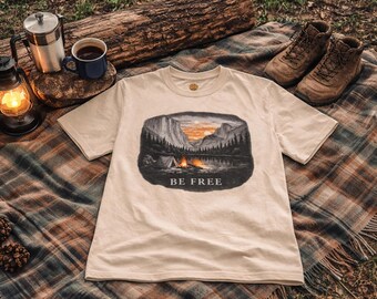 Be Free Baumwoll-T-Shirt