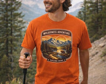 Wilderness Adventure Abzeichen T-Shirt
