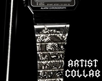 Roberta Di Camerino Italy Two Tone Watch, Octagon Case Watch