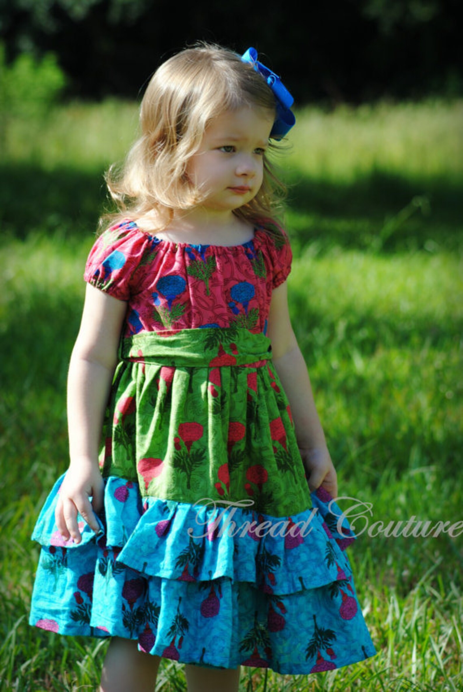 Peasant Dress SEWING PATTERN Long and Short Sleeve Baby Etsy