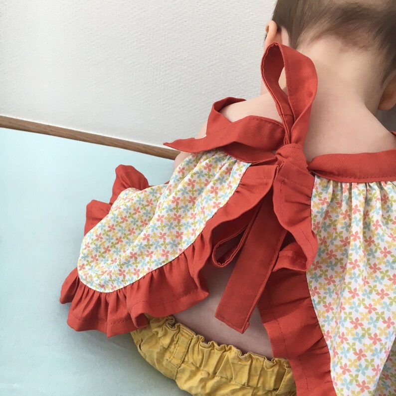 Baby Pinafore Sewing Pattern Newborn to 12 Months - Etsy España