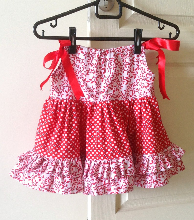 Pillowcase Dress/top Sewing Pattern Olivia Ruffled Pillowcase Etsy
