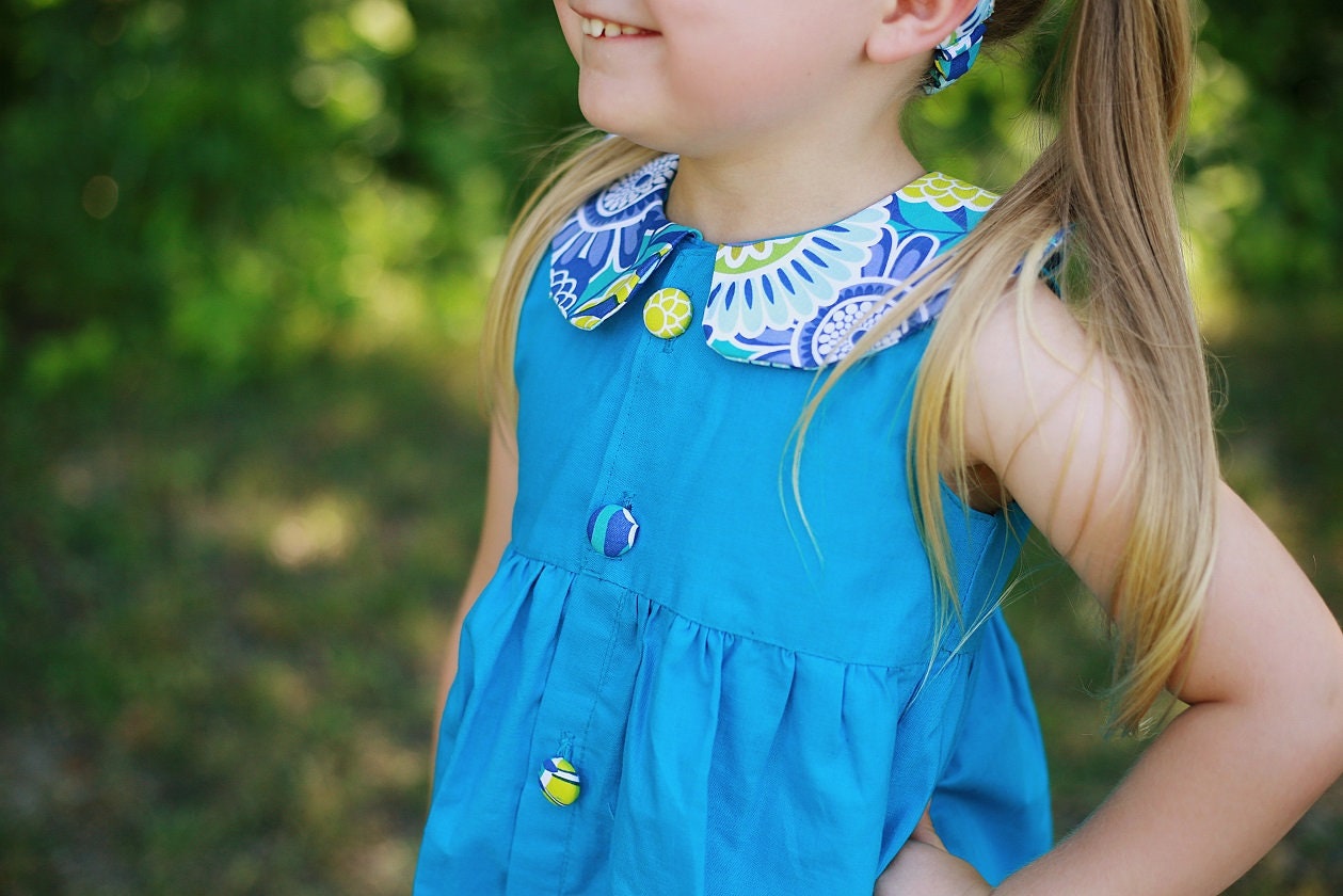Girls Top Pattern Baby Toddler Dress Sewing Pattern. Etsy