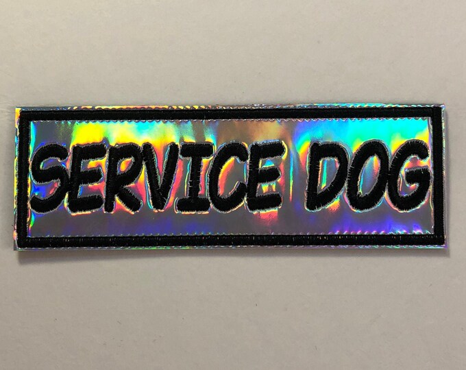 Service Animal GearChristmas by StitchByIssaDesigned on Etsy